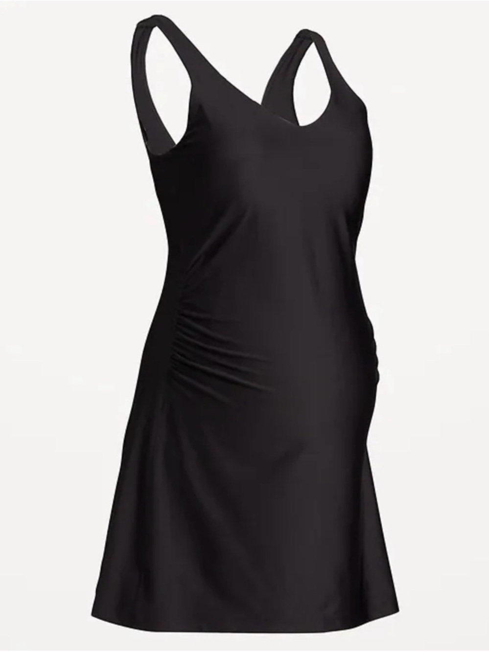 Maacie Backless Black Maternity Tank Dress - Sleek Women’s Dress Size large
